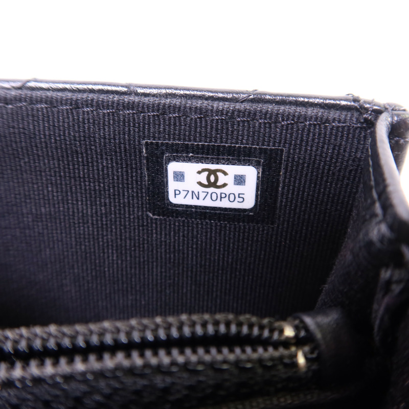 CHANEL 羊皮皮革Chain Shoulder Bag金扣鏈帶肩背袋-6