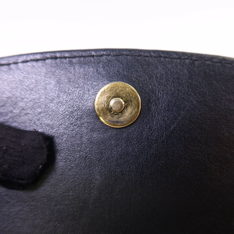 CHANEL 羊皮皮革Chain Shoulder Bag金扣鏈帶肩背袋-11