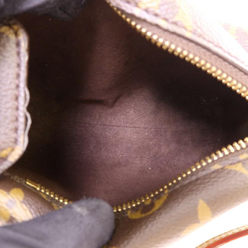 LOUIS VUITTON Monogram Side Trunk PM金扣手挽肩背兩用袋-4
