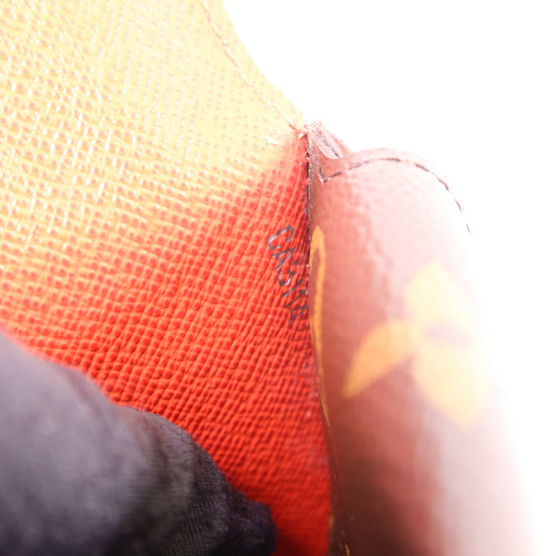 LOUIS VUITTON Monogram/Epi Marie-Lou Long Trifold Wallet銀扣長錢包-6