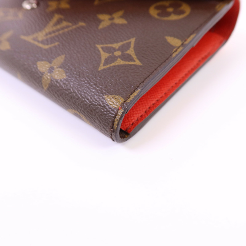 LOUIS VUITTON Monogram/Epi Marie-Lou Long Trifold Wallet銀扣長錢包-11