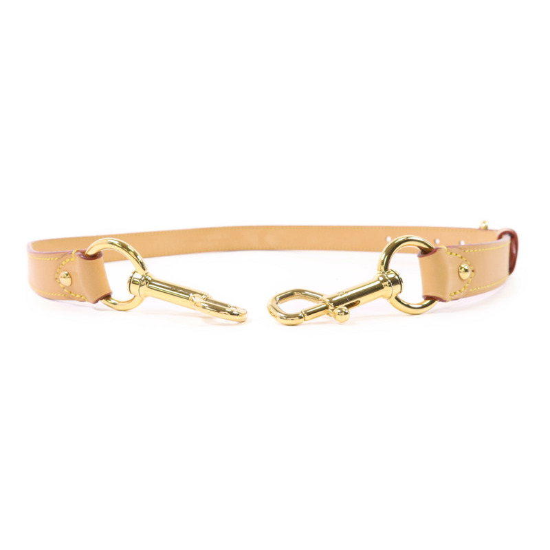LOUIS VUITTON 皮革Shoulder Strap金扣肩帶-3