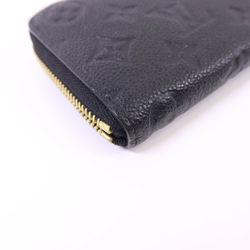 LOUIS VUITTON Monogram Empreinte Clemence Long Wallet金扣拉鏈長錢包-9