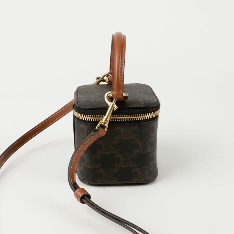 CELINE 10J762CZ1 化妝包迷你肩斜背包-4