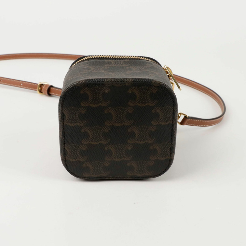 CELINE 10J762CZ1 化妝包迷你肩斜背包-5