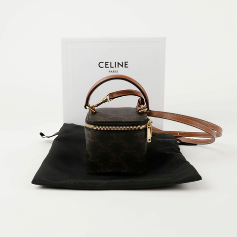 CELINE 10J762CZ1 化妝包迷你肩斜背包