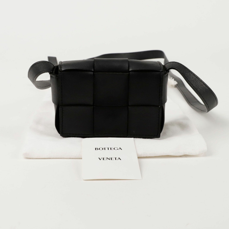 BOTTEGA VENETA 糖果磁帶迷你肩斜背包 666688-0