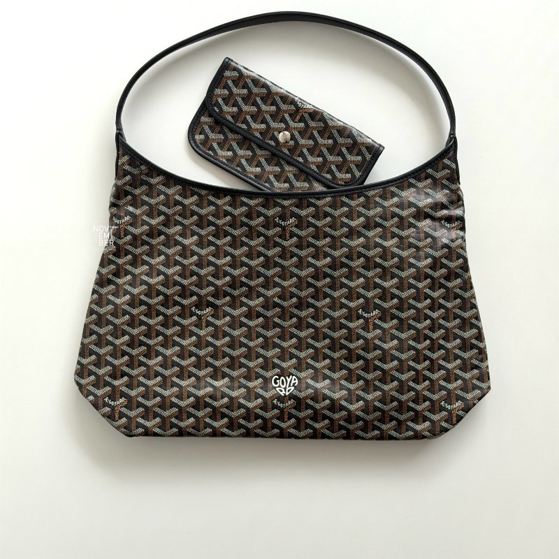 閒置新✨Goyard Hobo 黑(手繪黑色愛心)-5