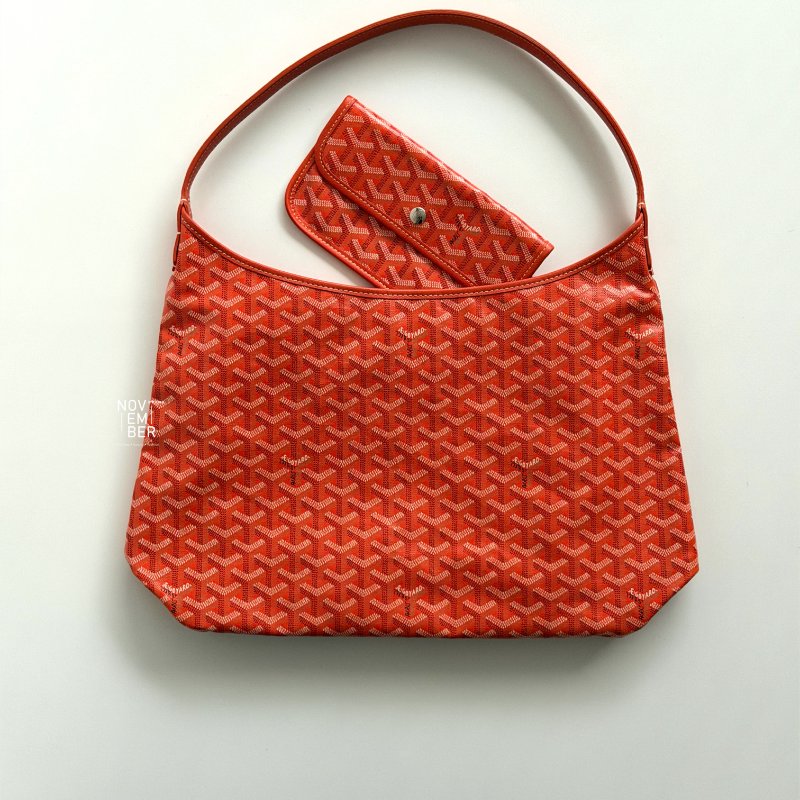 閒置新✨Goyard Hobo 橘-4