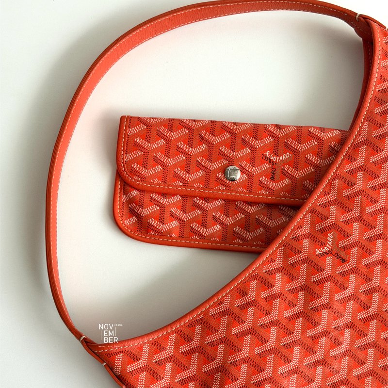 閒置新✨Goyard Hobo 橘-5