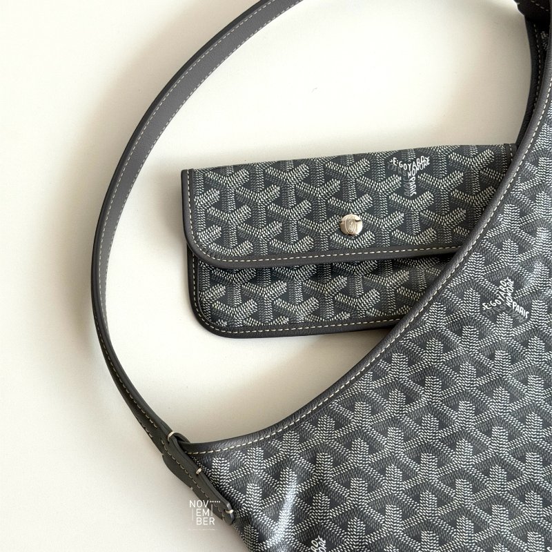 閒置新✨Goyard Hobo 灰-4