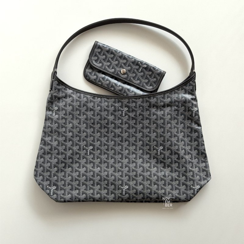閒置新✨Goyard Hobo 灰-5