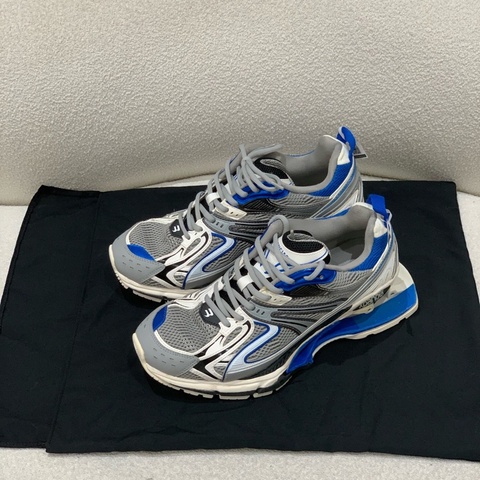 Balenciaga巴黎世家 X-Pander 織物 低幫 運動休閒鞋 男款 藍色 做舊 尺寸：41