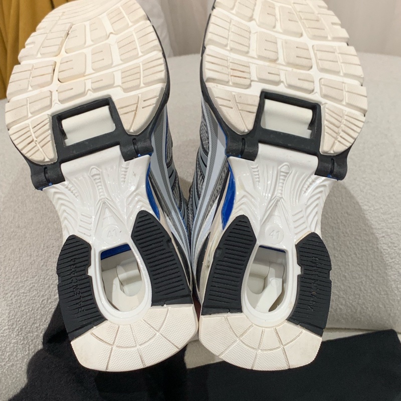 Balenciaga巴黎世家 X-Pander 織物 低幫 運動休閒鞋 男款 藍色 做舊 尺寸：41-5