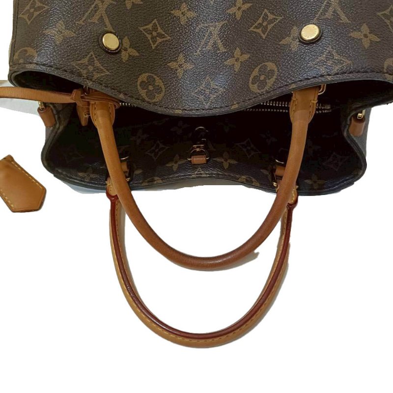 LV字紋蒙田提背二用包/MM-8