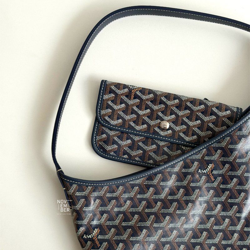 閒置新✨Goyard Hobo 深藍-4