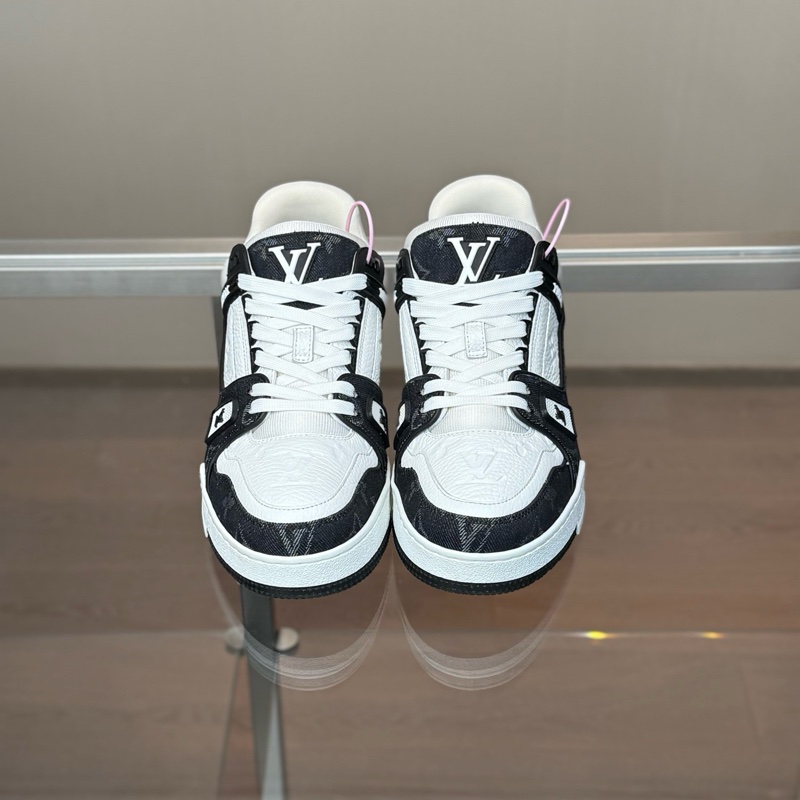 LOUIS VUITTON/路易威登 LV Trainer 熊貓 黑白牛仔尺碼/40码-7