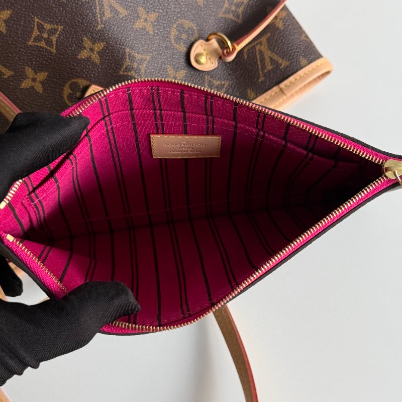 閒置新✨Louis Vuitton Neverfull MM 老花托特包-16