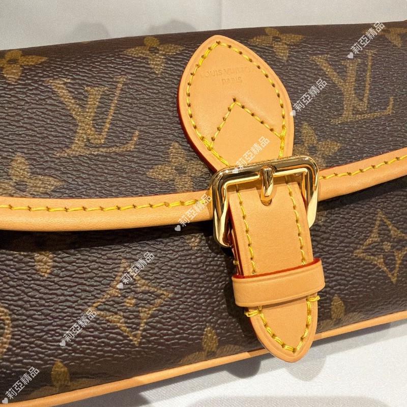 莉亞精品♡LV Diane nano法棍包 近新美包-5