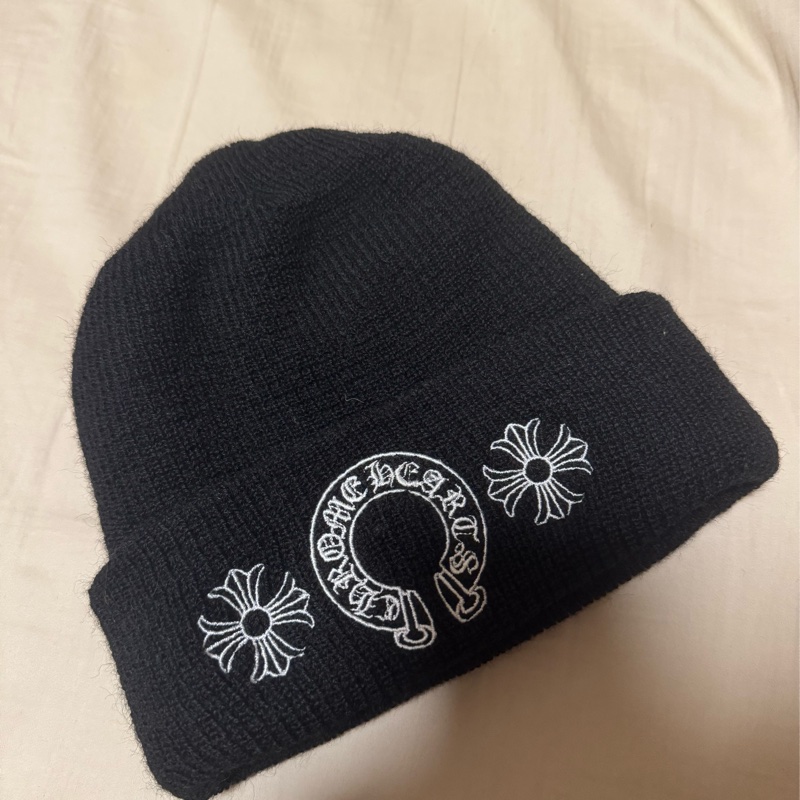 chrome hearts horsehole beanie 羊毛毛帽-2