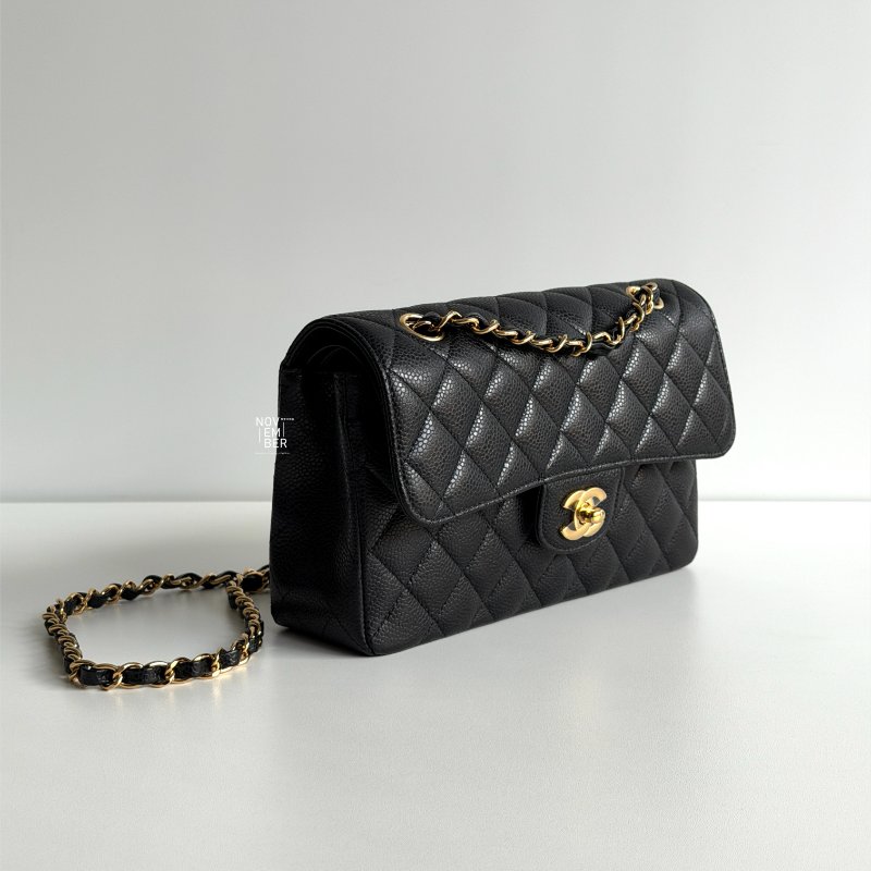 99新🆕Chanel CF 23 黑色金釦-1