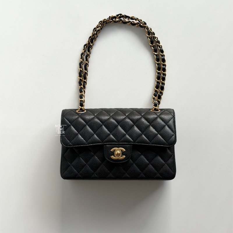 99新🆕Chanel CF 23 黑色金釦-5