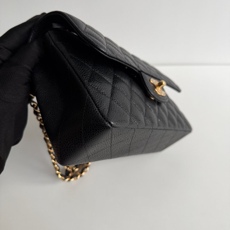 99新🆕Chanel CF 23 黑色金釦-7