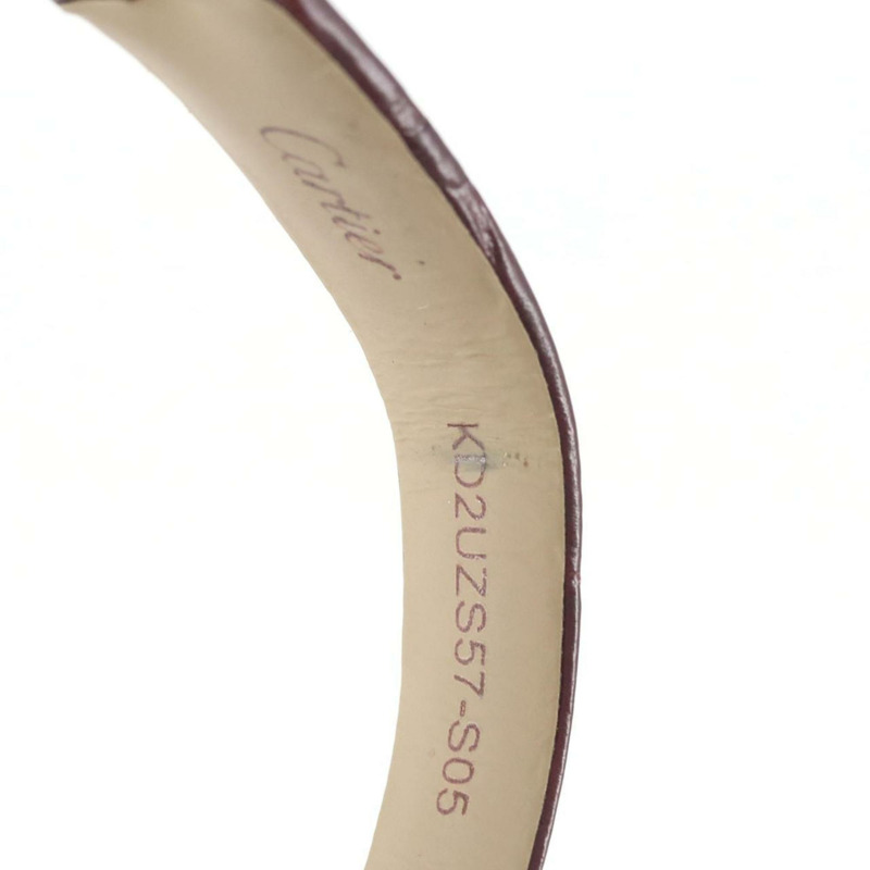 卡地亞 Baignoire SM PG D WB520004 PG/RG 石英錶-5