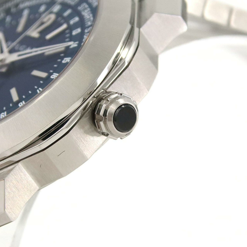 寶格麗 Octo Roma 世界時腕錶 OC41SWT 103481 不鏽鋼自動腕錶-4