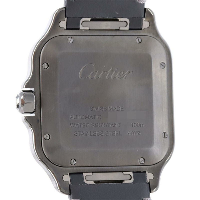 卡地亞 Santos de LM ADLC WSSA0039 不鏽鋼自動腕錶-3