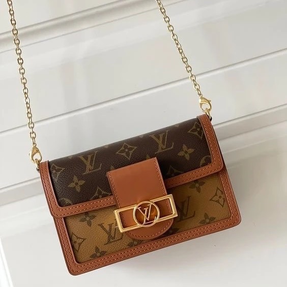 (近全新超美❤️現貨)LV Dauphine達芙妮 Mini小號 單肩斜背百搭✨專櫃價115,000-2