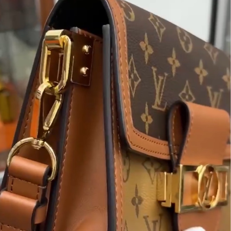 (近全新超美❤️現貨)LV Dauphine達芙妮 Mini小號 單肩斜背百搭✨專櫃價115,000-10