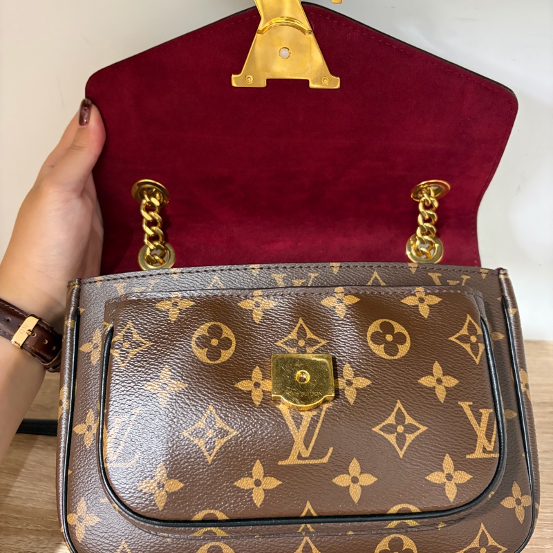 🌟絕版🌟LV 原花金釦Passy 下蓋郵差包M45592-8