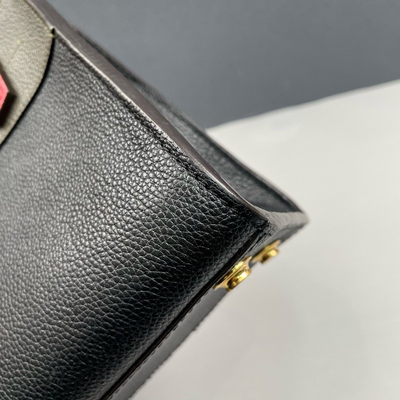 LV路易威登 全皮拼色City steamer 手提包肩背包-20