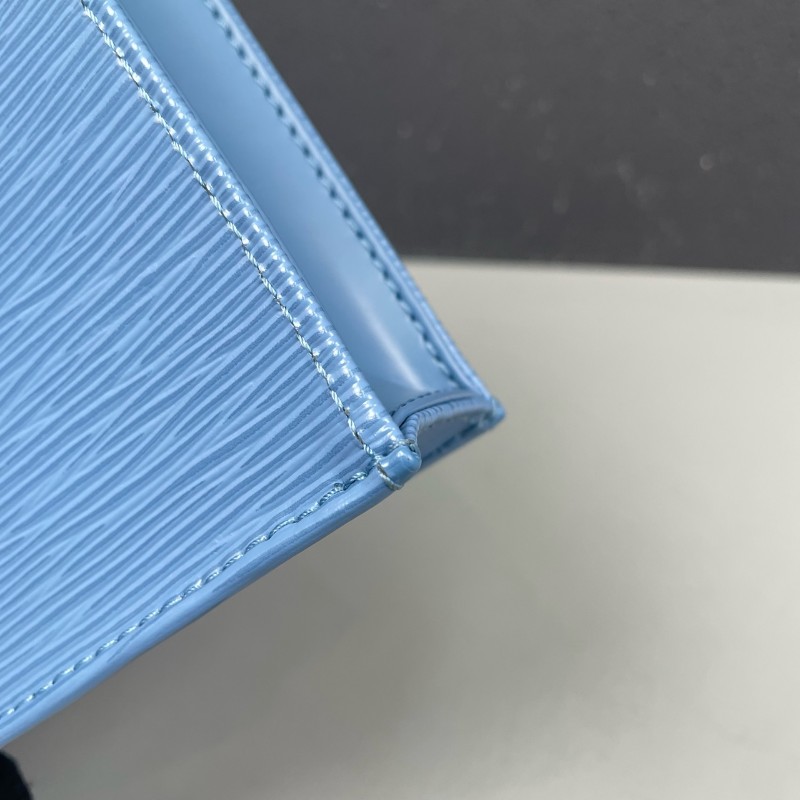 LV路易威登 藍色epi水波纹mini琴譜包-17