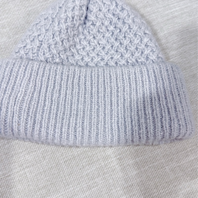 現貨 Chanel 香奈兒 針織毛帽 灰色-3