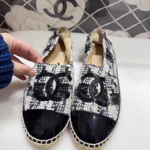 Chanel香奈兒  漁夫鞋 38碼  未使用