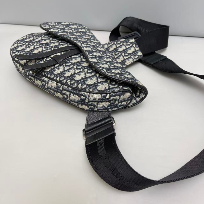 DiorGalaxy老花馬鞍包 斜背包-4