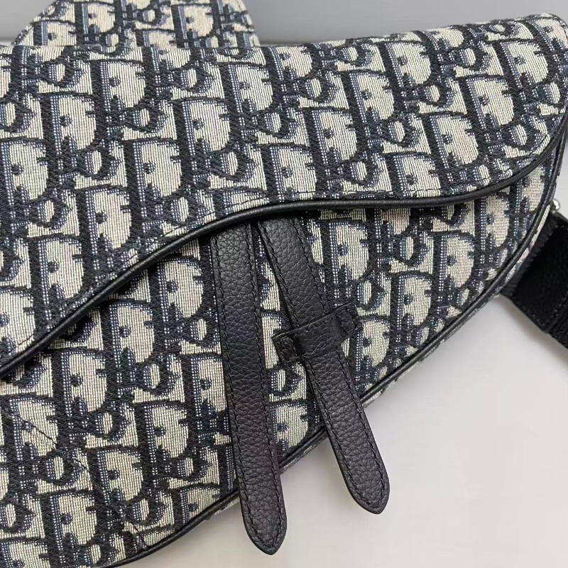 DiorGalaxy老花馬鞍包 斜背包-5