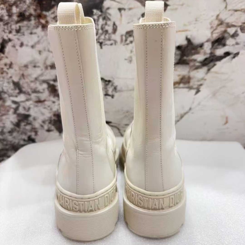 97新 Dior迪奧白色短靴35.5碼原價12000。-8
