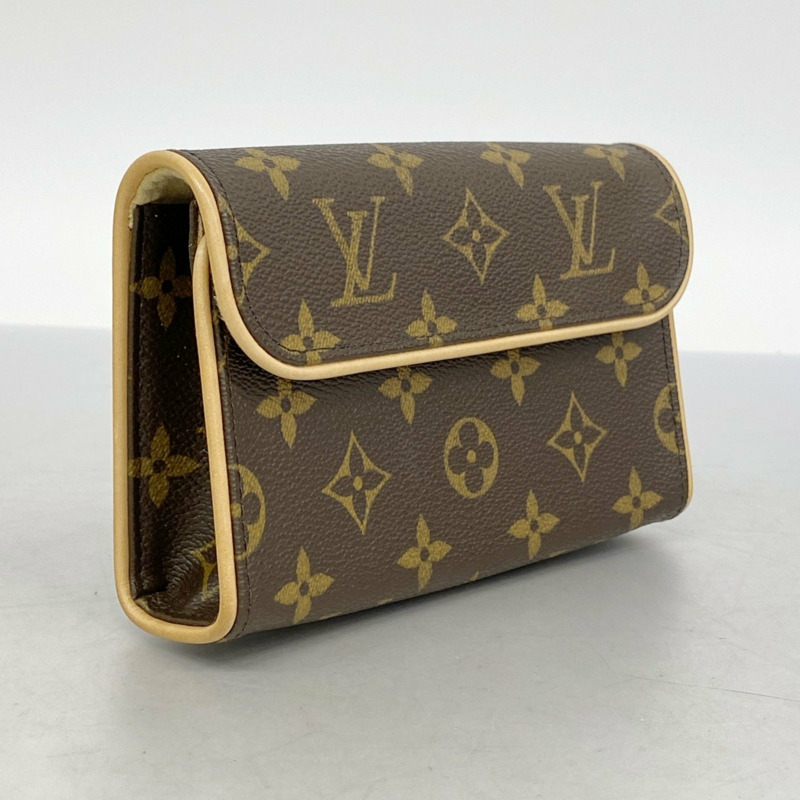 路易威登 Monogram Pochette Florentine 腰包 M51855 棕色 女士-1