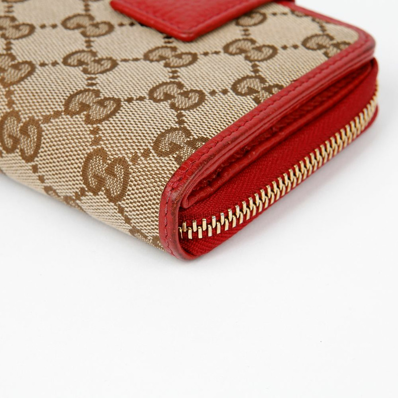 GUCCI 346056 GG帆布錢包-4