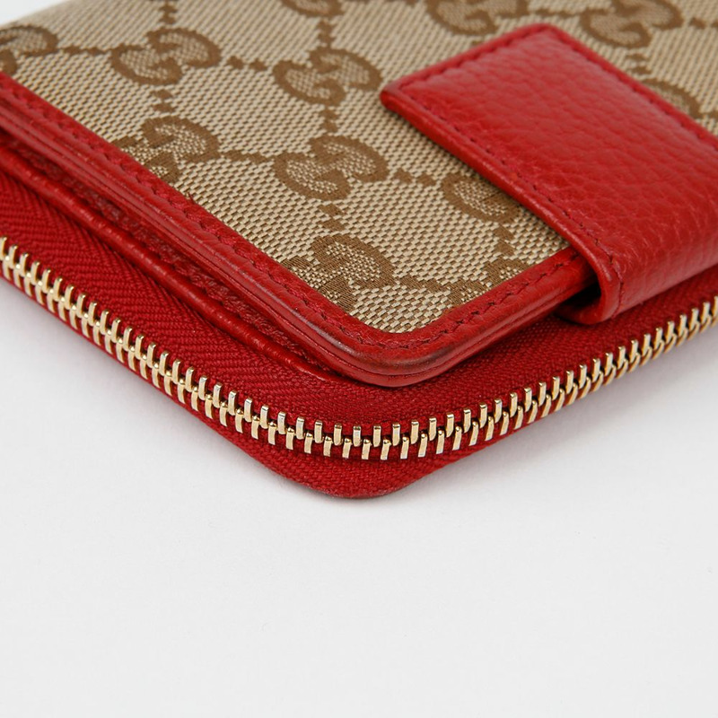 GUCCI 346056 GG帆布錢包-6
