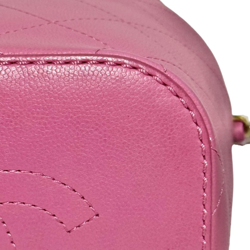 ［2317］香奈兒 Chanel 水桶包（粉色）荔枝皮-7