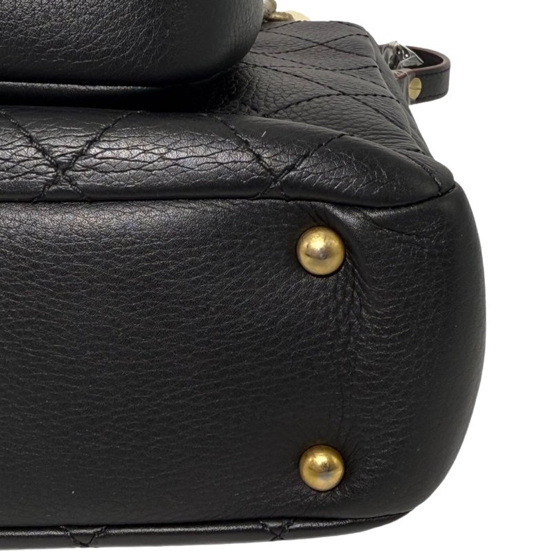 ［2447］香奈兒 Chanel TOTE++ 中號 托特包 黑色 牛皮-9