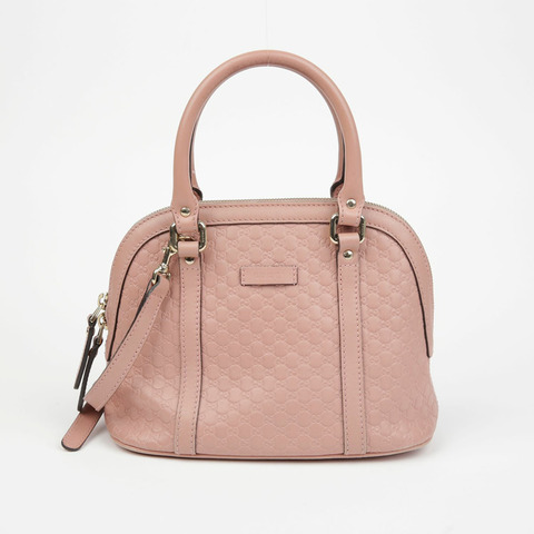 GUCCI 圓頂迷你手提單肩包 449654