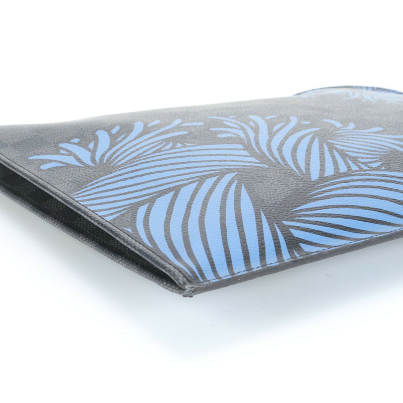 路易威登 Damier Graphite Pochette Jour 總經理 Christopher Nemeth 男士皮革第二包-2