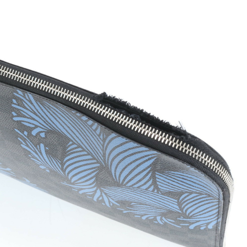 路易威登 Damier Graphite Pochette Jour 總經理 Christopher Nemeth 男士皮革第二包-4