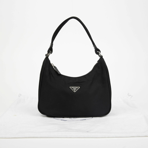 PRADA 三角形標誌單肩包