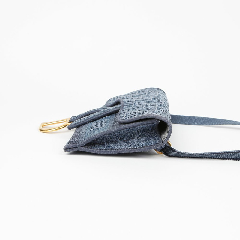 DIOR S5647CWAL 馬鞍形牛仔腰包-2